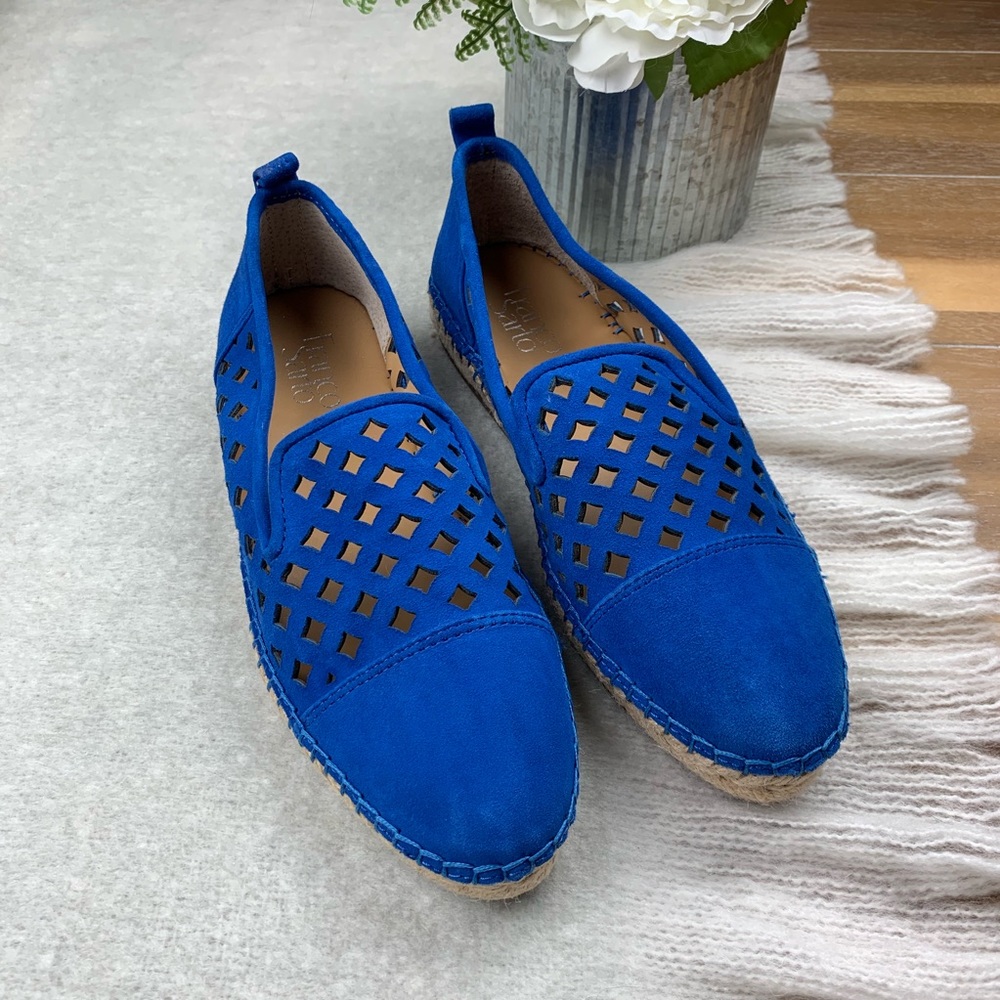 Franco Sarto//Blue Diamond Espadrilles/Loafers 8